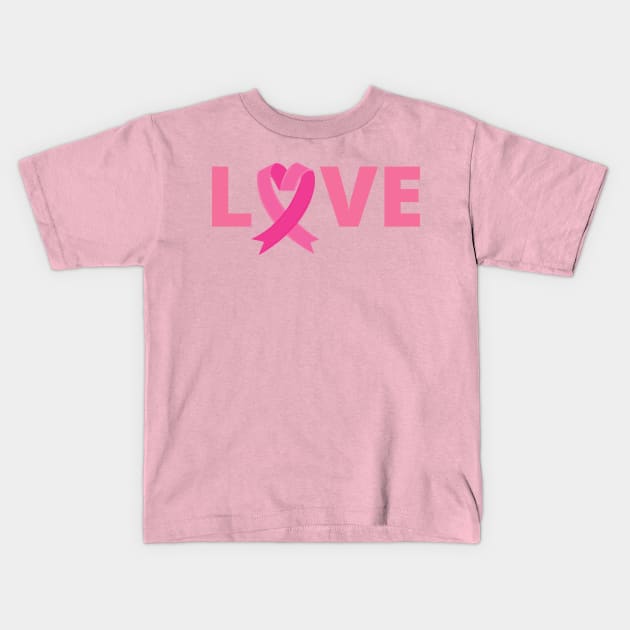 Cancer Support Kids T-Shirt by TShirtHook